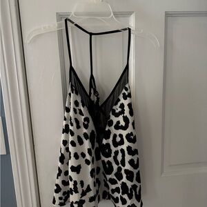 Express Monochrome Animal Print Cami